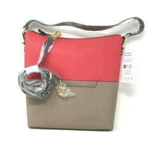 🔥FINAL CLEARANCE🔥 LODIS Amanda Saffiano Leather Colorblock Bag